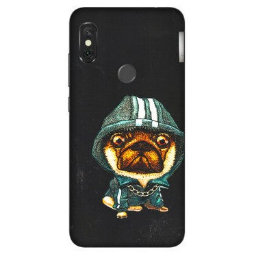 Xiaomi Redmi Phone Skins (All Models) - Puppy N Hoodie - 3D Embossed Finish (L-90) Redmi Note 6 Pro