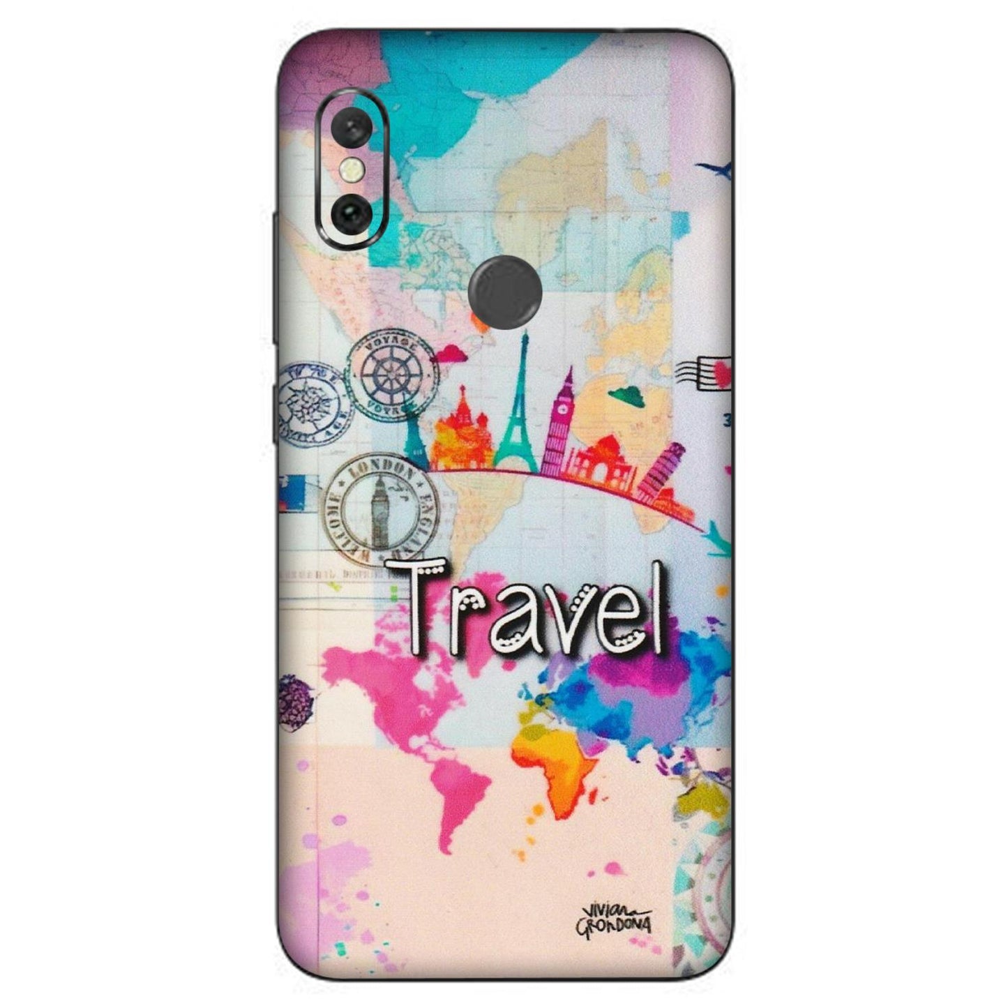 Xiaomi Redmi Phone Skins (All Models) - Travel The Wonders - Matte Finish (M-108) Redmi Note 6 Pro