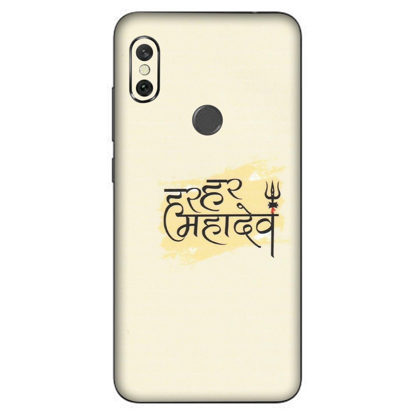 Xiaomi Redmi Phone Skins (All Models) - Har Har Mahadev - Matte Finish (M-10) Redmi Note 6 Pro
