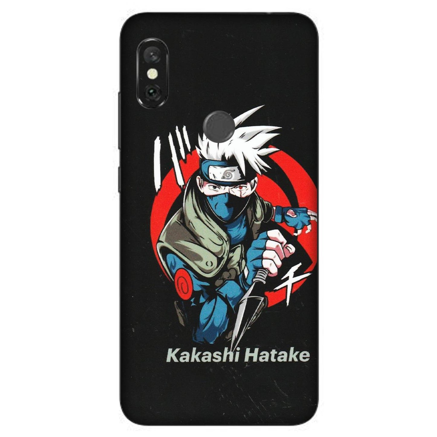 Xiaomi Redmi Phone Skins (All Models) - Naruto Kakashi Hatake Killer - Matte Finish (M-114) Redmi Note 6 Pro