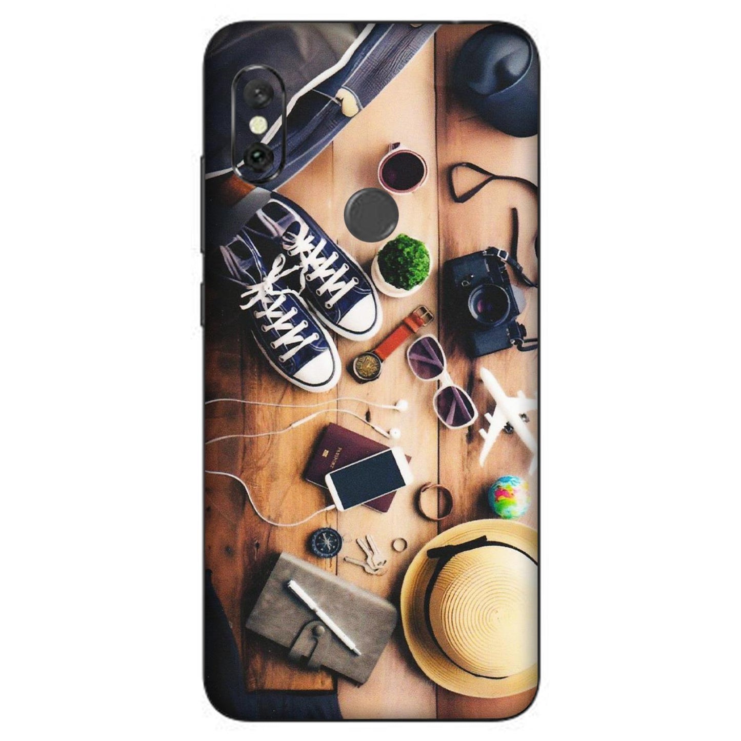 Xiaomi Redmi Phone Skins (All Models) - Travel Wanderlust - Matte Finish (M-133) Redmi Note 6 Pro