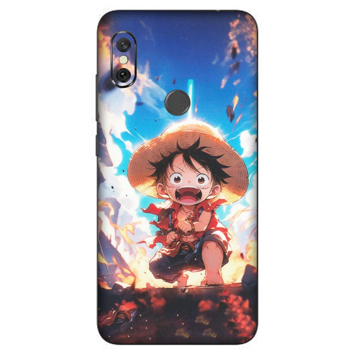 Xiaomi Redmi Phone Skins (All Models) - Toon One Piece Cute Character - Matte Finish (M-35) Redmi Note 6 Pro