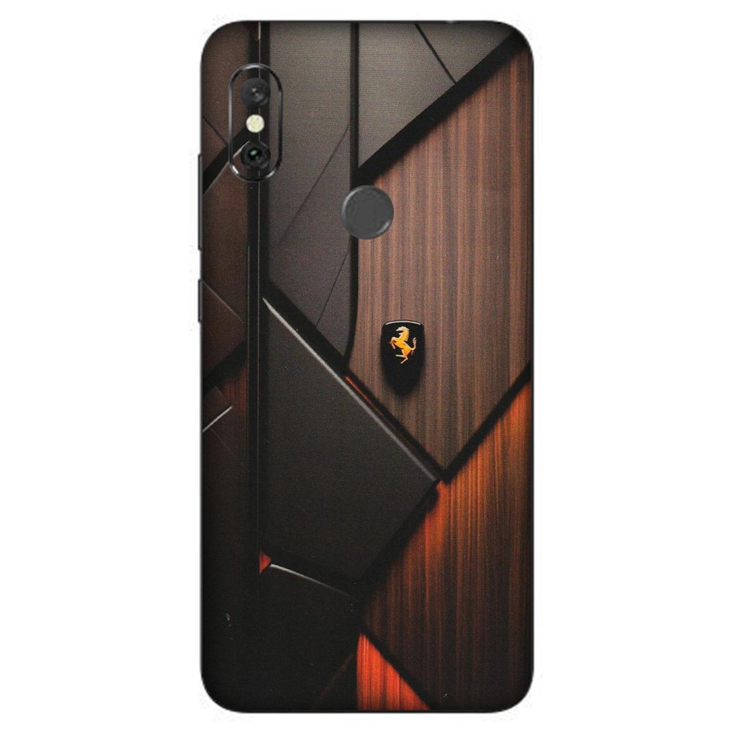 Xiaomi Redmi Phone Skins (All Models) - Lambo Beauty Wood Pattern Sober - Matte Finish (M-51) Redmi Note 6 Pro