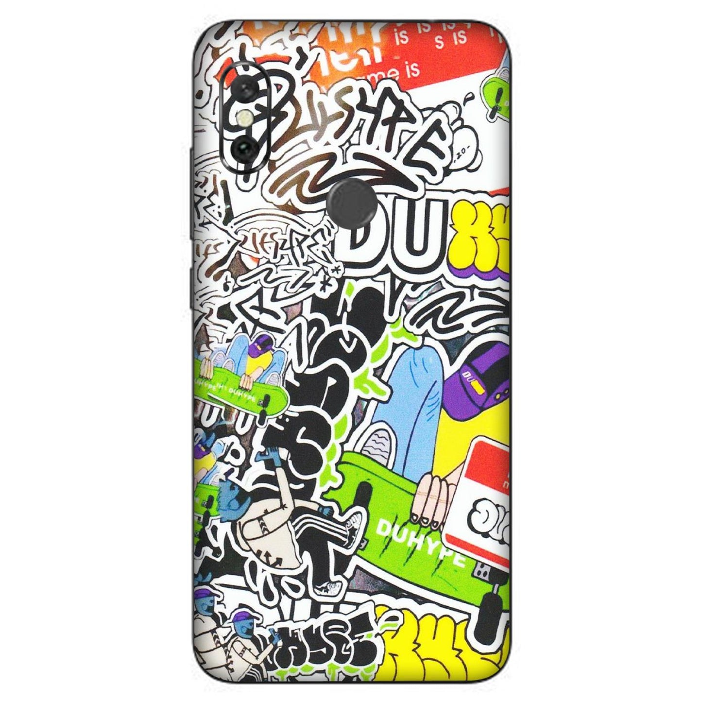 Xiaomi Redmi Phone Skins (All Models) - Dope Graffiti - Matte Finish (M-61) Redmi Note 6 Pro