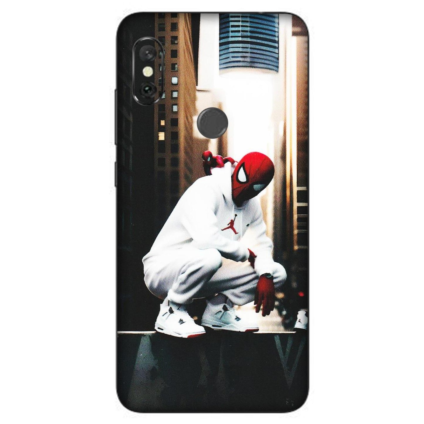 Xiaomi Redmi Phone Skins (All Models) - Sportsman Spider Man - Matte Finish (M-94) Redmi Note 6 Pro