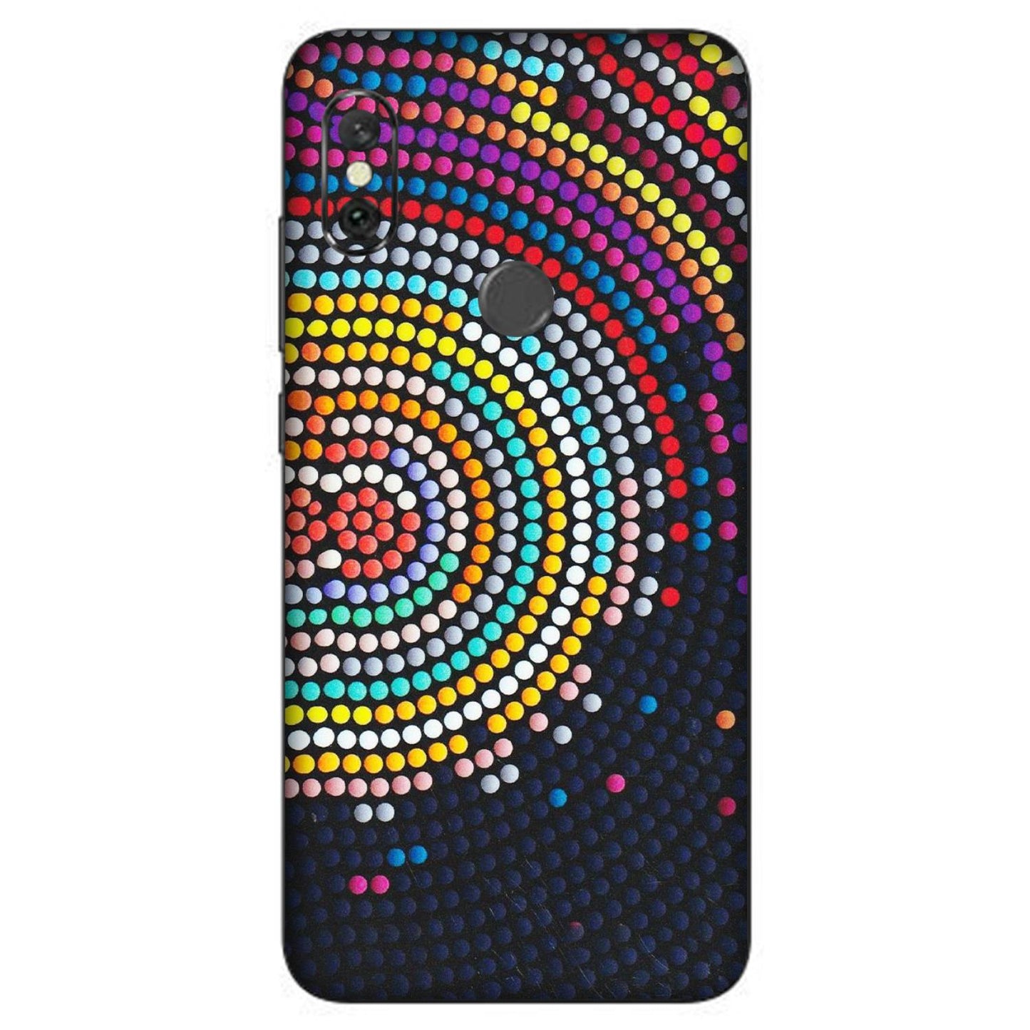 Xiaomi Redmi Phone Skins (All Models) - Rainbow Dot Mandala - Matte Finish (M-97) Redmi Note 6 Pro