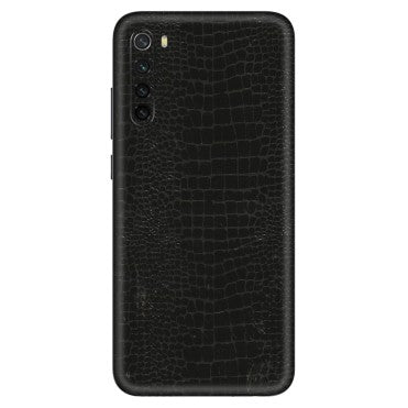 Xiaomi Redmi Phone Skins (All Models) - Snake Leather Black - 3D Embossed Finish (L-107) Redmi Note 8