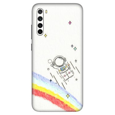 Xiaomi Redmi Phone Skins (All Models) - Milkyway Astronaut - 3D Embossed Finish (L-110) Redmi Note 8