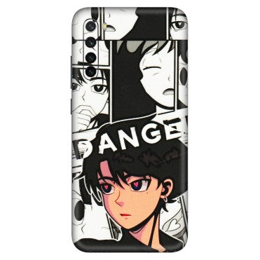 Xiaomi Redmi Phone Skins (All Models) - Danger Anime - 3D Embossed Finish (L-155) Redmi Note 8