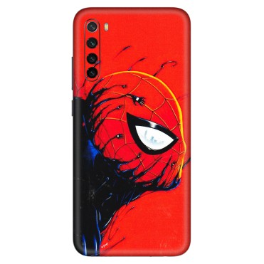 Xiaomi Redmi Phone Skins (All Models) - Spiderman Face Venom - 3D Embossed Finish (L-165) Redmi Note 8