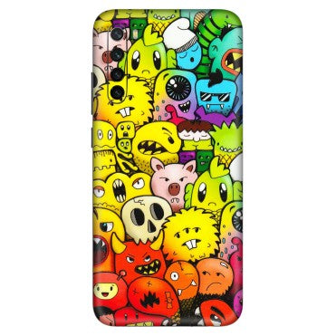 Xiaomi Redmi Phone Skins (All Models) - Angry Funkies - 3D Embossed Finish (L-169) Redmi Note 8