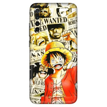 Xiaomi Redmi Phone Skins (All Models) - Luffy Anime - 3D Embossed Finish (L-177) Redmi Note 8