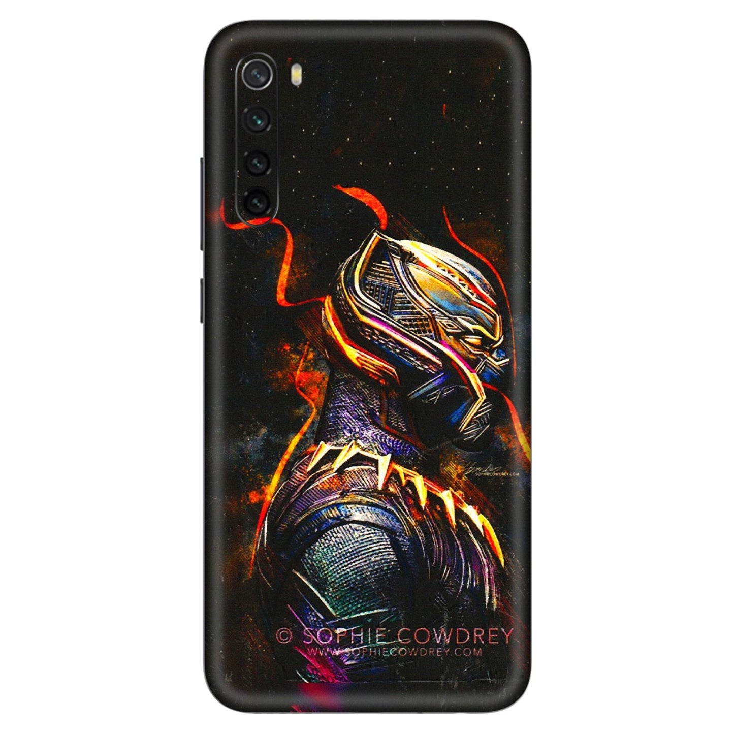 Xiaomi Redmi Phone Skins (All Models) - Black Panther - 3D Embossed Finish (L-190) Redmi Note 8