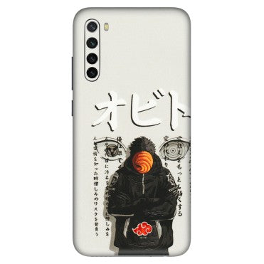 Xiaomi Redmi Phone Skins (All Models) - Obito Anime Eye - 3D Embossed Finish (L-19) Redmi Note 8