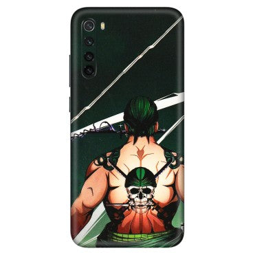 Xiaomi Redmi Phone Skins (All Models) - Zoro Anime - 3D Embossed Finish (L-23) Redmi Note 8