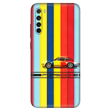 Xiaomi Redmi Phone Skins (All Models) - Multicolour Porche - 3D Embossed Finish (L-39) Redmi Note 8