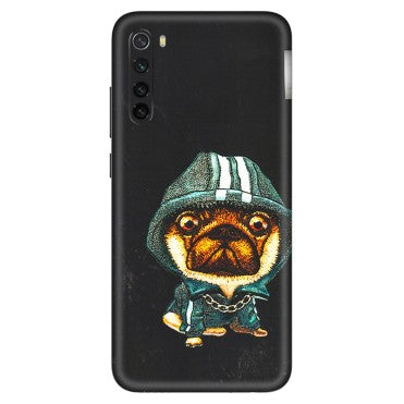 Xiaomi Redmi Phone Skins (All Models) - Puppy N Hoodie - 3D Embossed Finish (L-90) Redmi Note 8