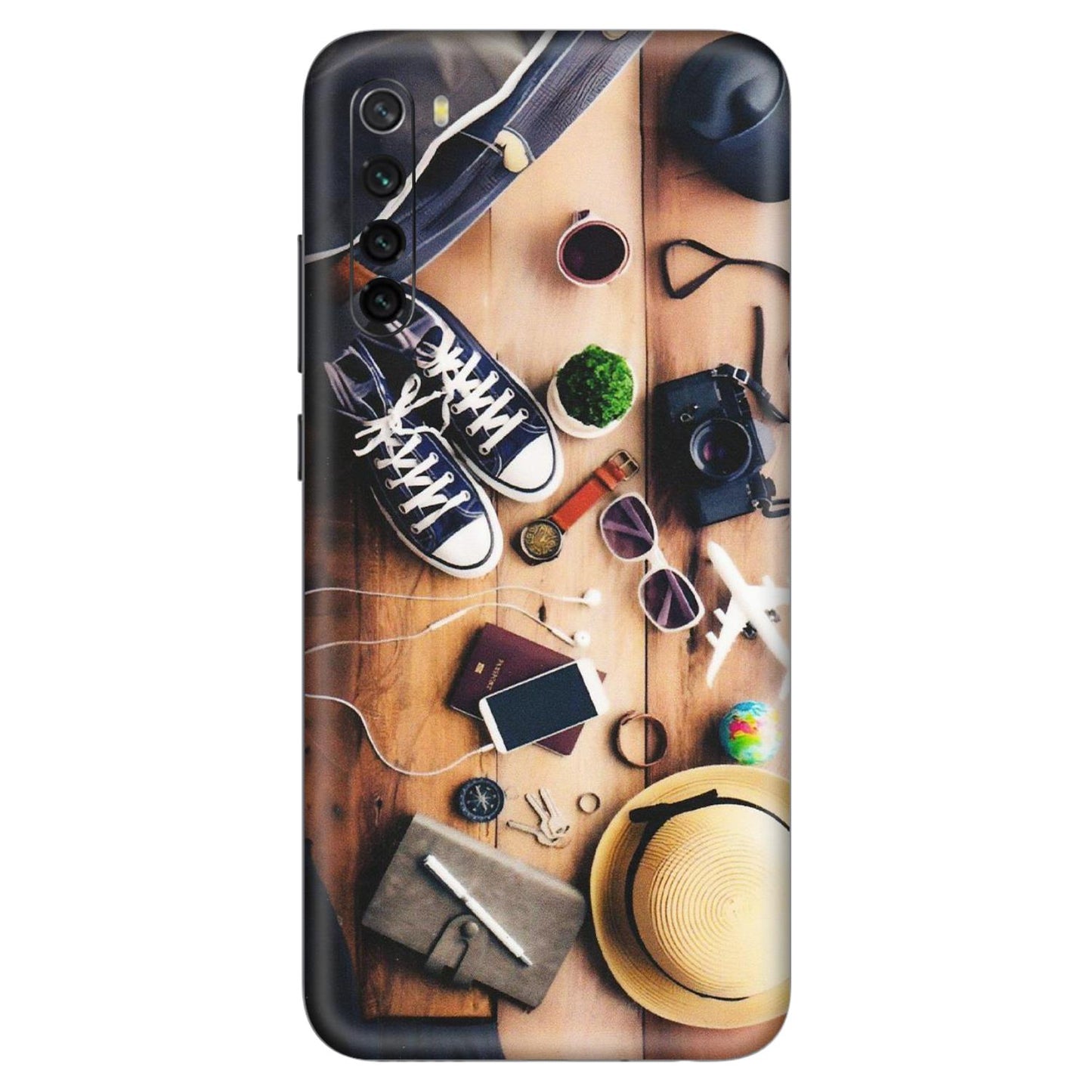 Xiaomi Redmi Phone Skins (All Models) - Travel Wanderlust - Matte Finish (M-133) Redmi Note 8