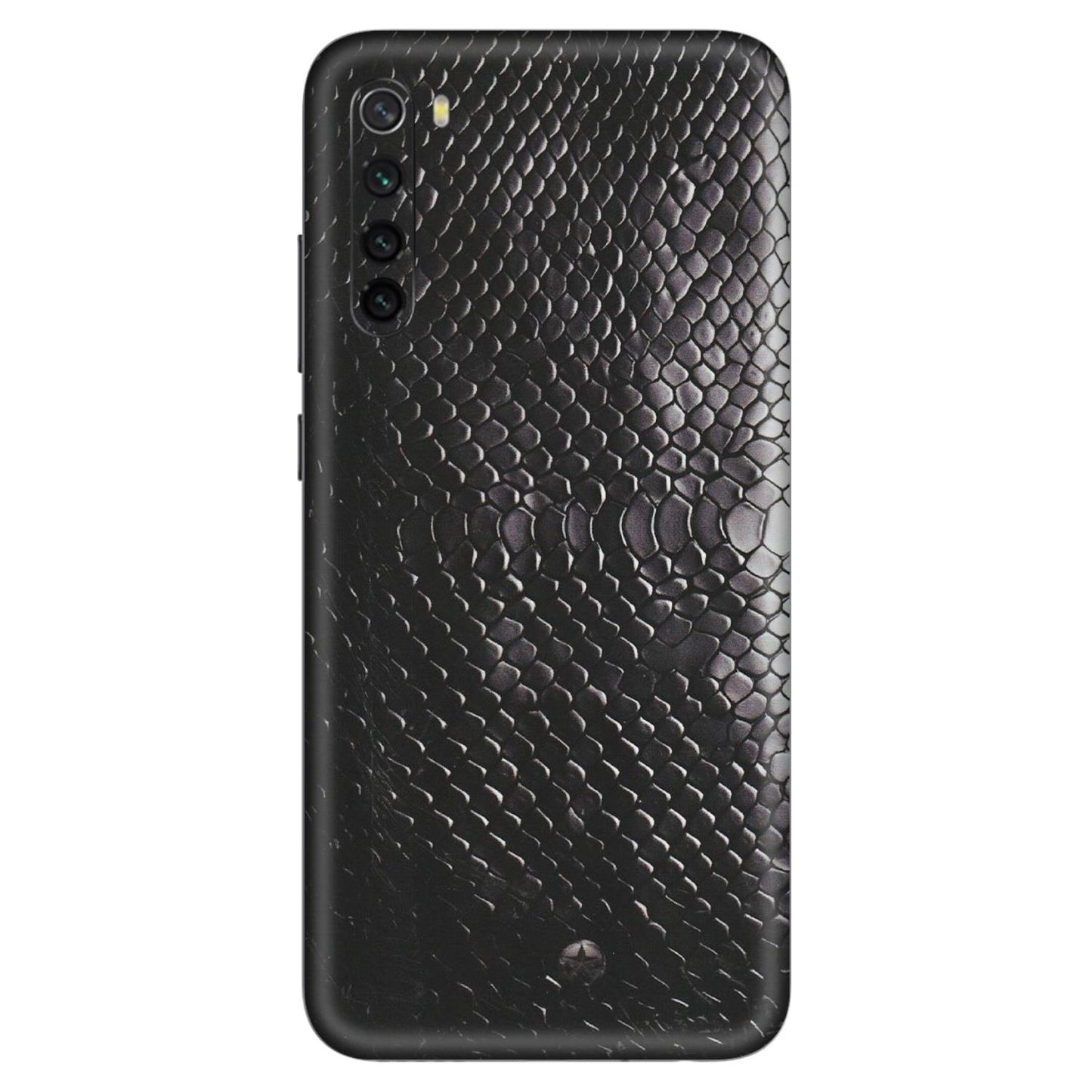 Xiaomi Redmi Phone Skins (All Models) - Black Snack Leather - Matte Finish (M-147) Redmi Note 8