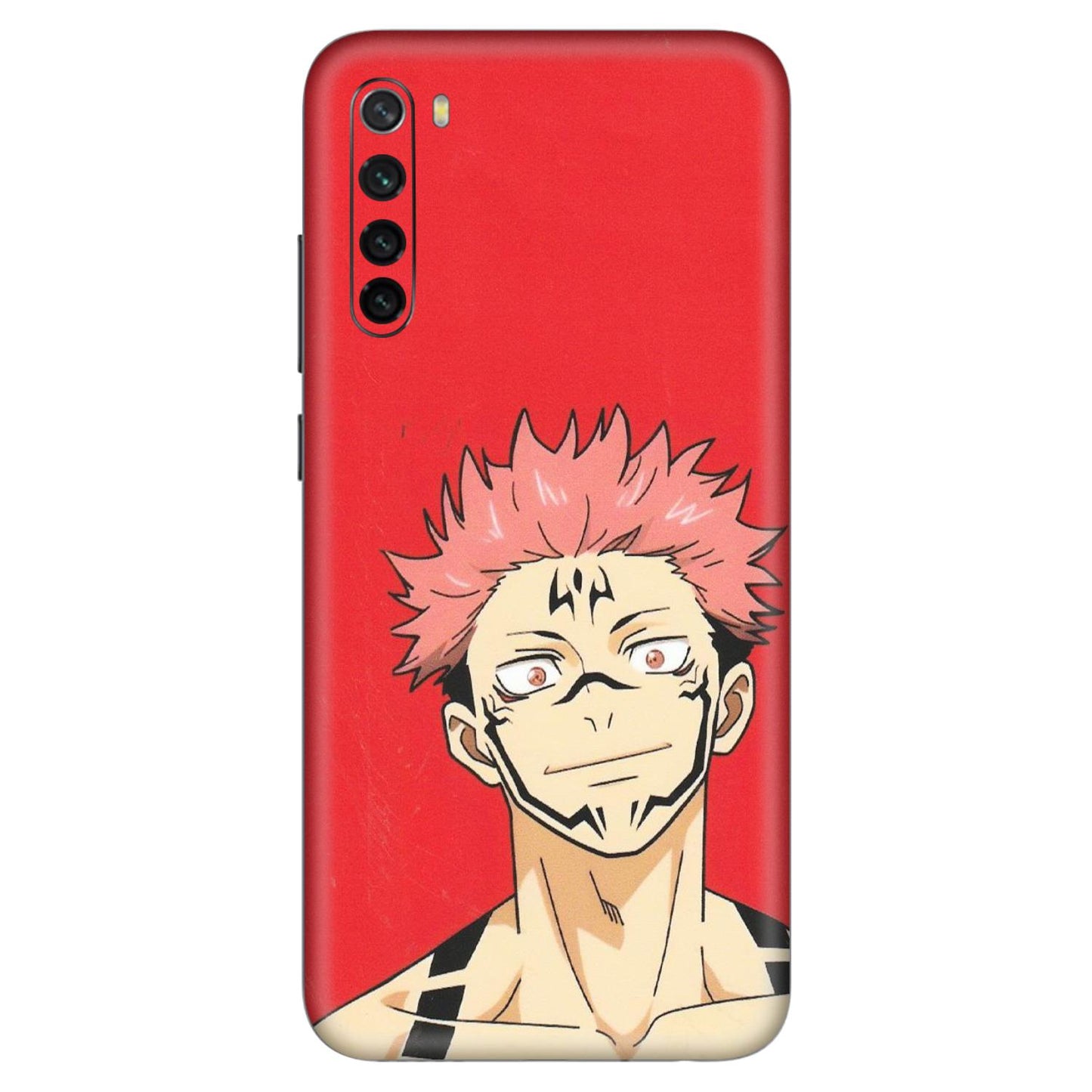 Xiaomi Redmi Phone Skins (All Models) - Ryomen Sukuna Fun Anime - Matte Finish (M-153) Redmi Note 8