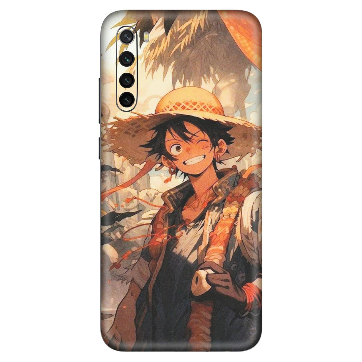 Xiaomi Redmi Phone Skins (All Models) - Anime Character Smile - Matte Finish (M-33) Redmi Note 8