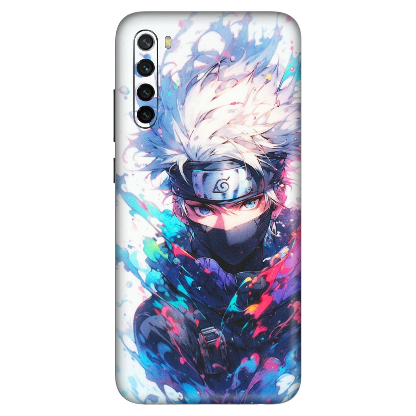 Xiaomi Redmi Phone Skins (All Models) - Naruto Face Mask - Matte Finish (M-03) Redmi Note 8