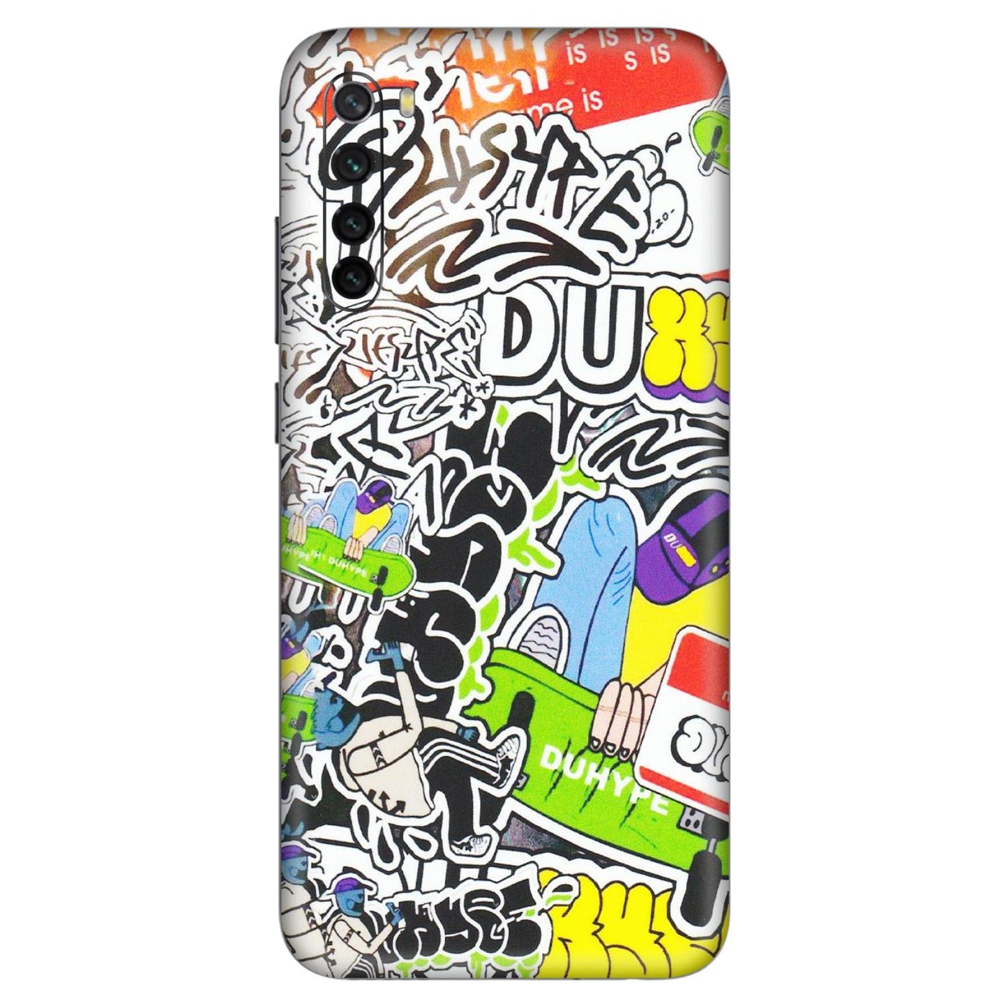 Xiaomi Redmi Phone Skins (All Models) - Dope Graffiti - Matte Finish (M-61) Redmi Note 8