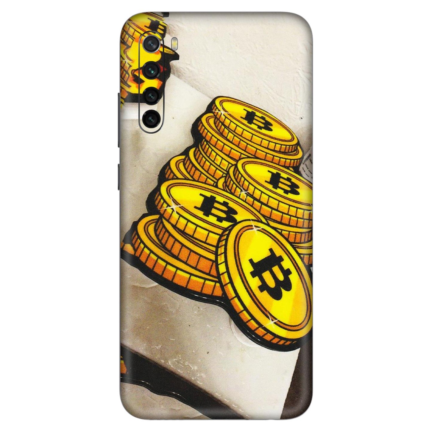 Xiaomi Redmi Phone Skins (All Models) - Billionaire Bitcoin Collection - Matte Finish (M-92) Redmi Note 8