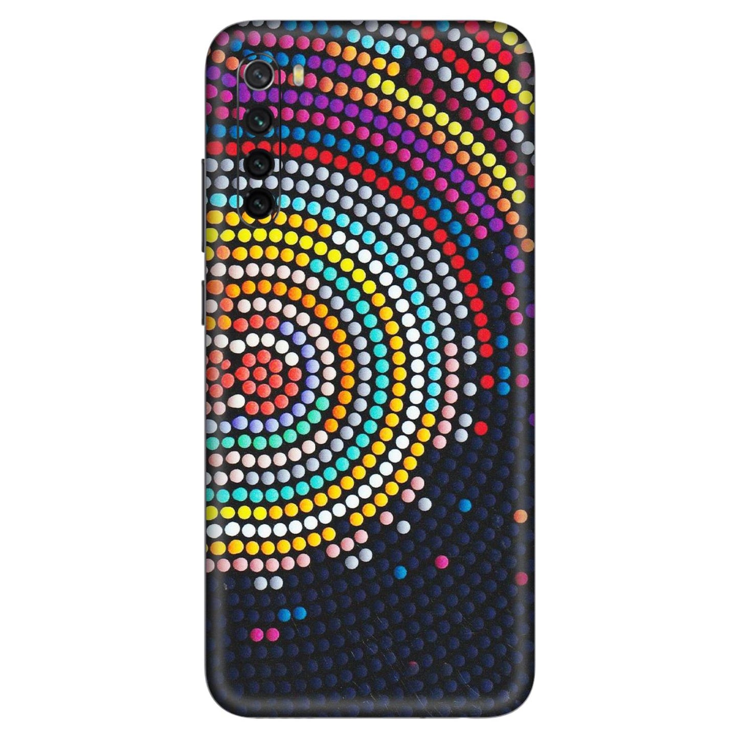 Xiaomi Redmi Phone Skins (All Models) - Rainbow Dot Mandala - Matte Finish (M-97) Redmi Note 8