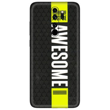 Xiaomi Redmi Phone Skins (All Models) - Just Be Awesome - 3D Embossed Finish (L-101) Redmi Note 8 Pro