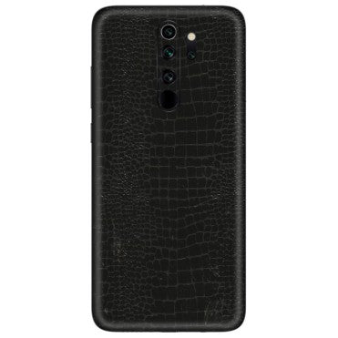 Xiaomi Redmi Phone Skins (All Models) - Snake Leather Black - 3D Embossed Finish (L-107) Redmi Note 8 Pro