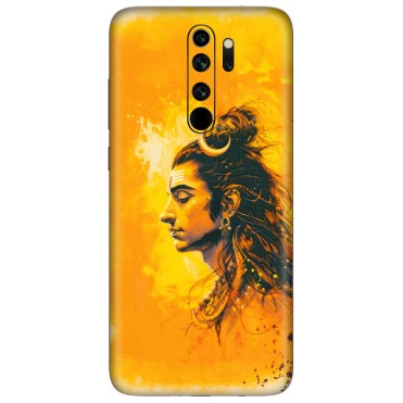 Xiaomi Redmi Phone Skins (All Models) - Shiv Shakti - 3D Embossed Finish (L-14) Redmi Note 8 Pro