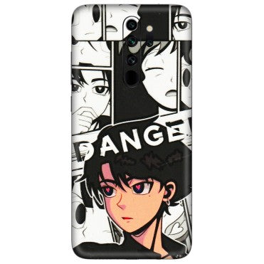 Xiaomi Redmi Phone Skins (All Models) - Danger Anime - 3D Embossed Finish (L-155) Redmi Note 8 Pro