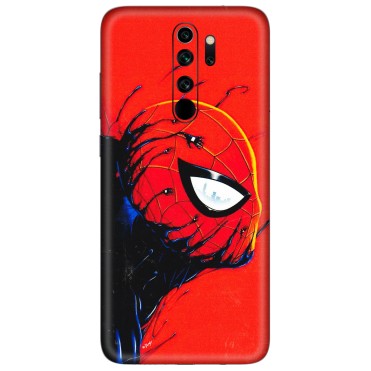 Xiaomi Redmi Phone Skins (All Models) - Spiderman Face Venom - 3D Embossed Finish (L-165) Redmi Note 8 Pro