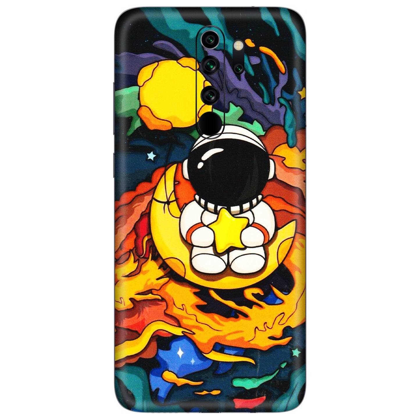 Xiaomi Redmi Phone Skins (All Models) - Baby Astronaut - 3D Embossed Finish (L-197) Redmi Note 8 Pro