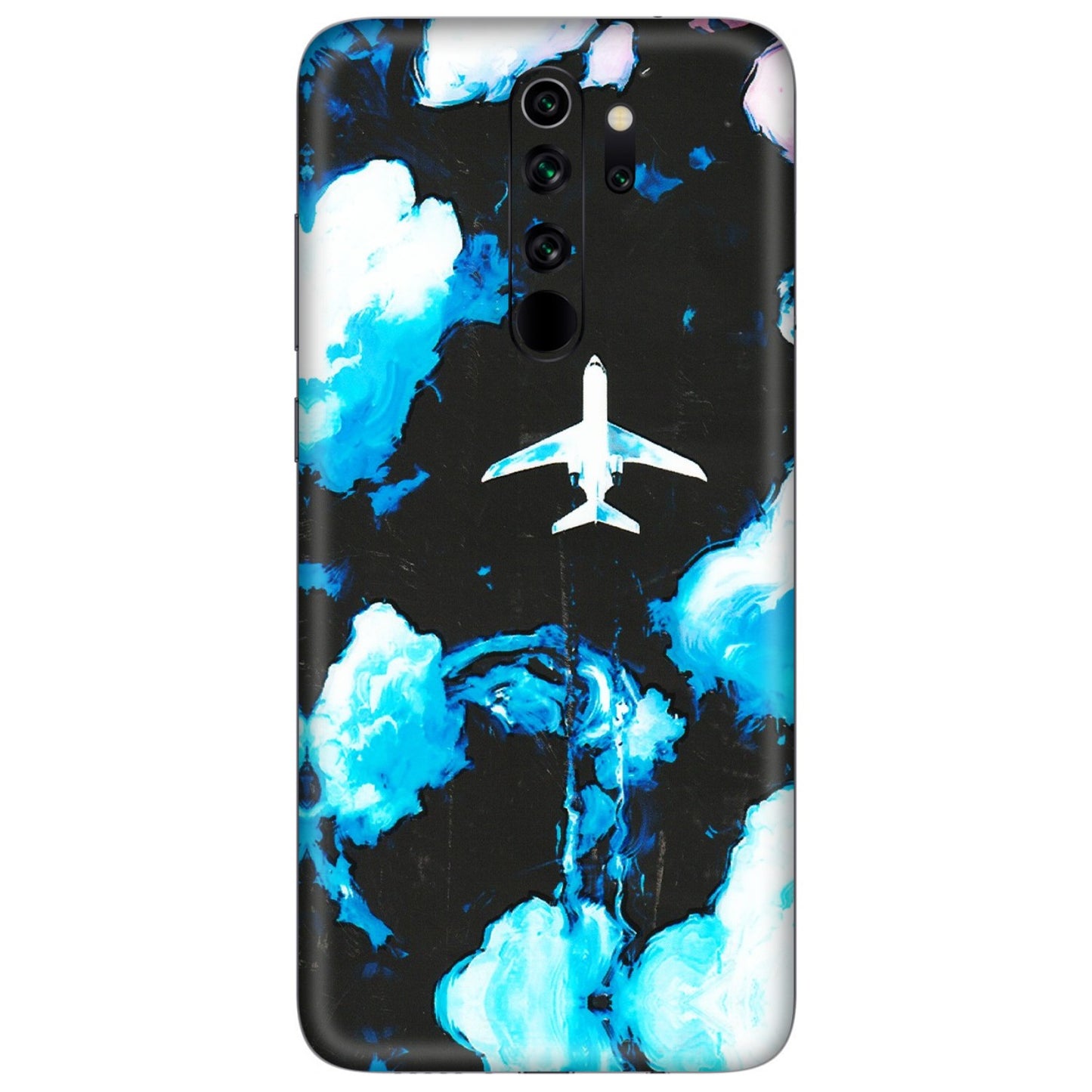 Xiaomi Redmi Phone Skins (All Models) - Travel In Airline - 3D Embossed Finish (L-264) Redmi Note 8 Pro