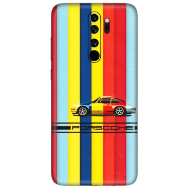Xiaomi Redmi Phone Skins (All Models) - Multicolour Porche - 3D Embossed Finish (L-39) Redmi Note 8 Pro