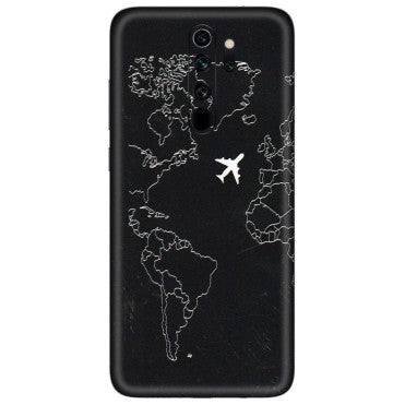 Xiaomi Redmi Phone Skins (All Models) - Never Ending Travel - 3D Embossed Finish (L-79) Redmi Note 8 Pro