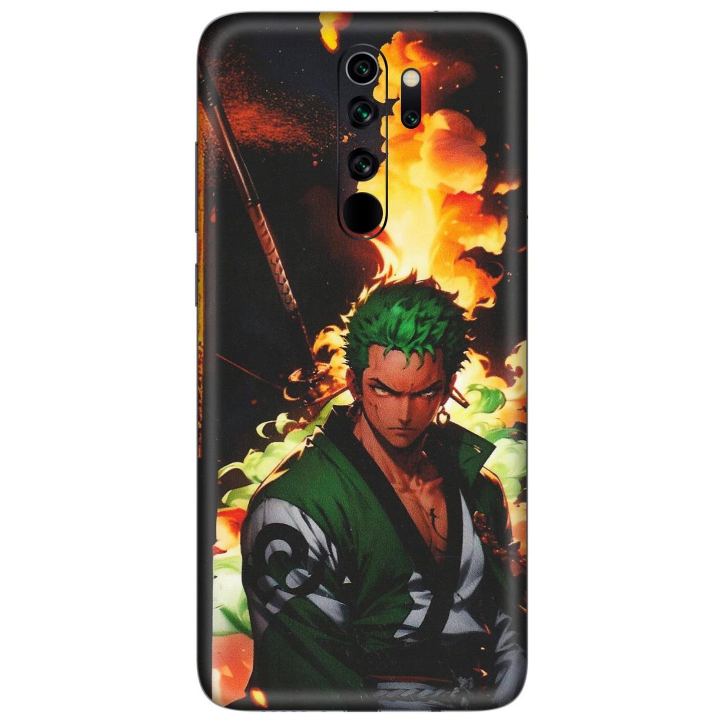 Xiaomi Redmi Phone Skins (All Models) - Roronoa Zoro - Matte Finish (M-102) Redmi Note 8 Pro