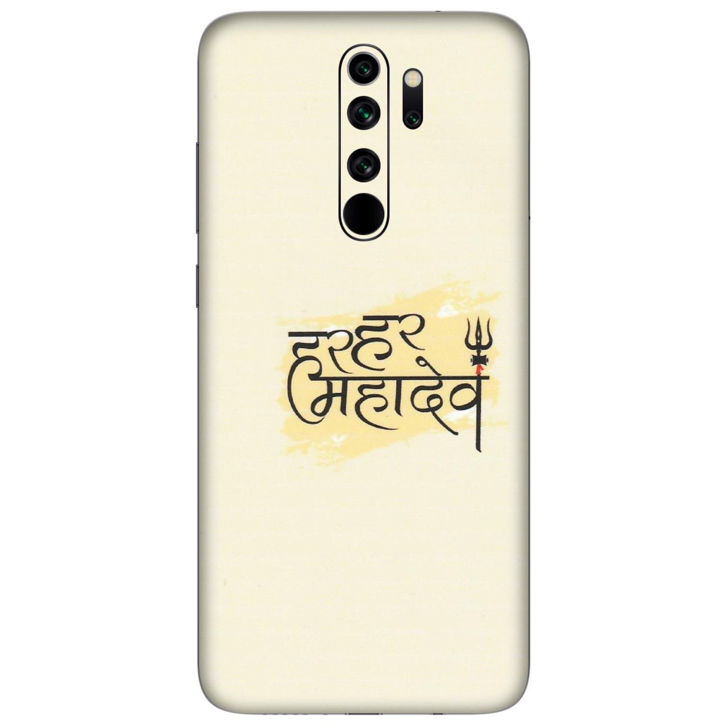 Xiaomi Redmi Phone Skins (All Models) - Har Har Mahadev - Matte Finish (M-10) Redmi Note 8 Pro