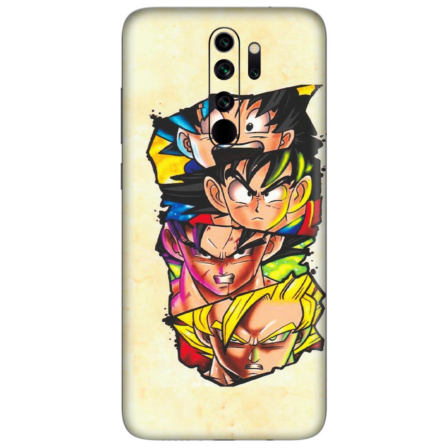 Xiaomi Redmi Phone Skins (All Models) - Angry Multi Anime - Matte Finish (M-113) Redmi Note 8 Pro
