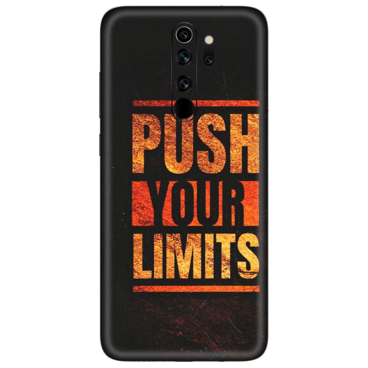 Xiaomi Redmi Phone Skins (All Models) - Push Your Limits - Matte Finish (M-118) Redmi Note 8 Pro