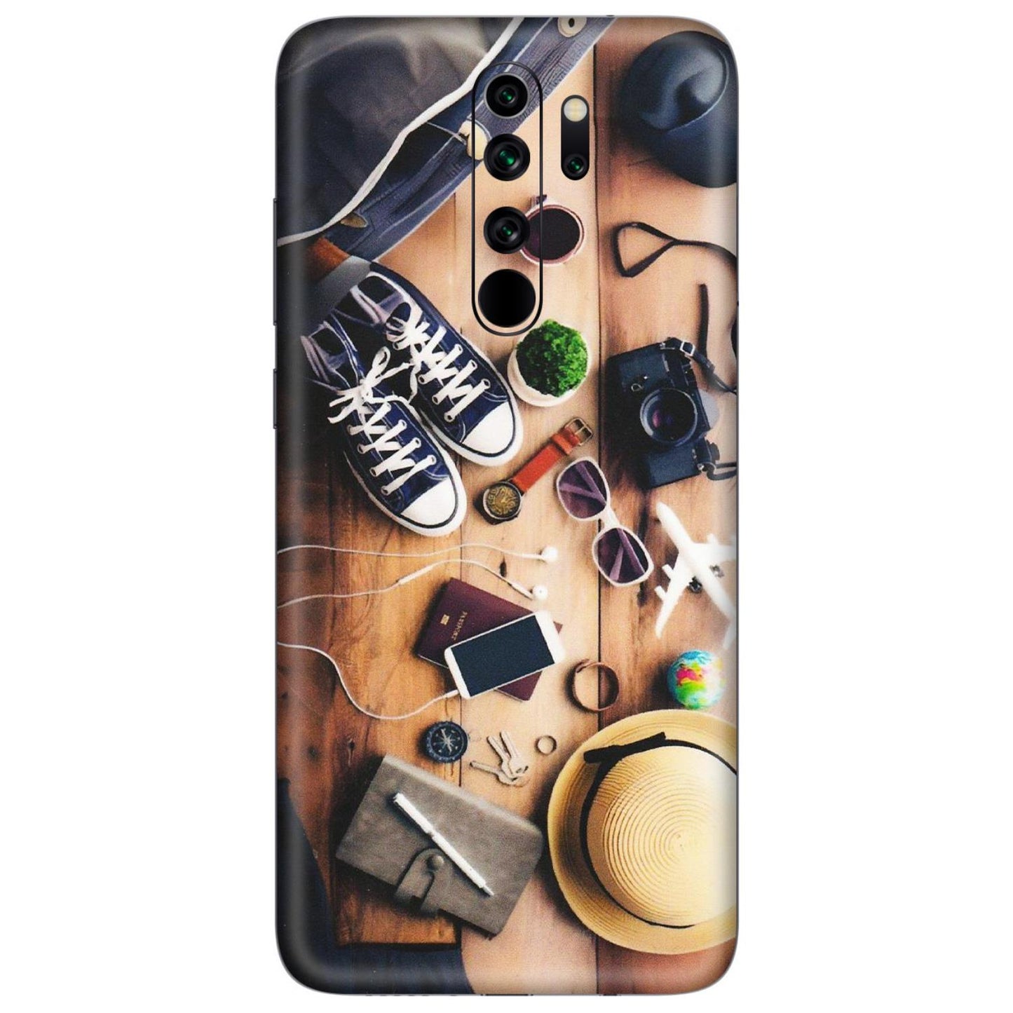 Xiaomi Redmi Phone Skins (All Models) - Travel Wanderlust - Matte Finish (M-133) Redmi Note 8 Pro
