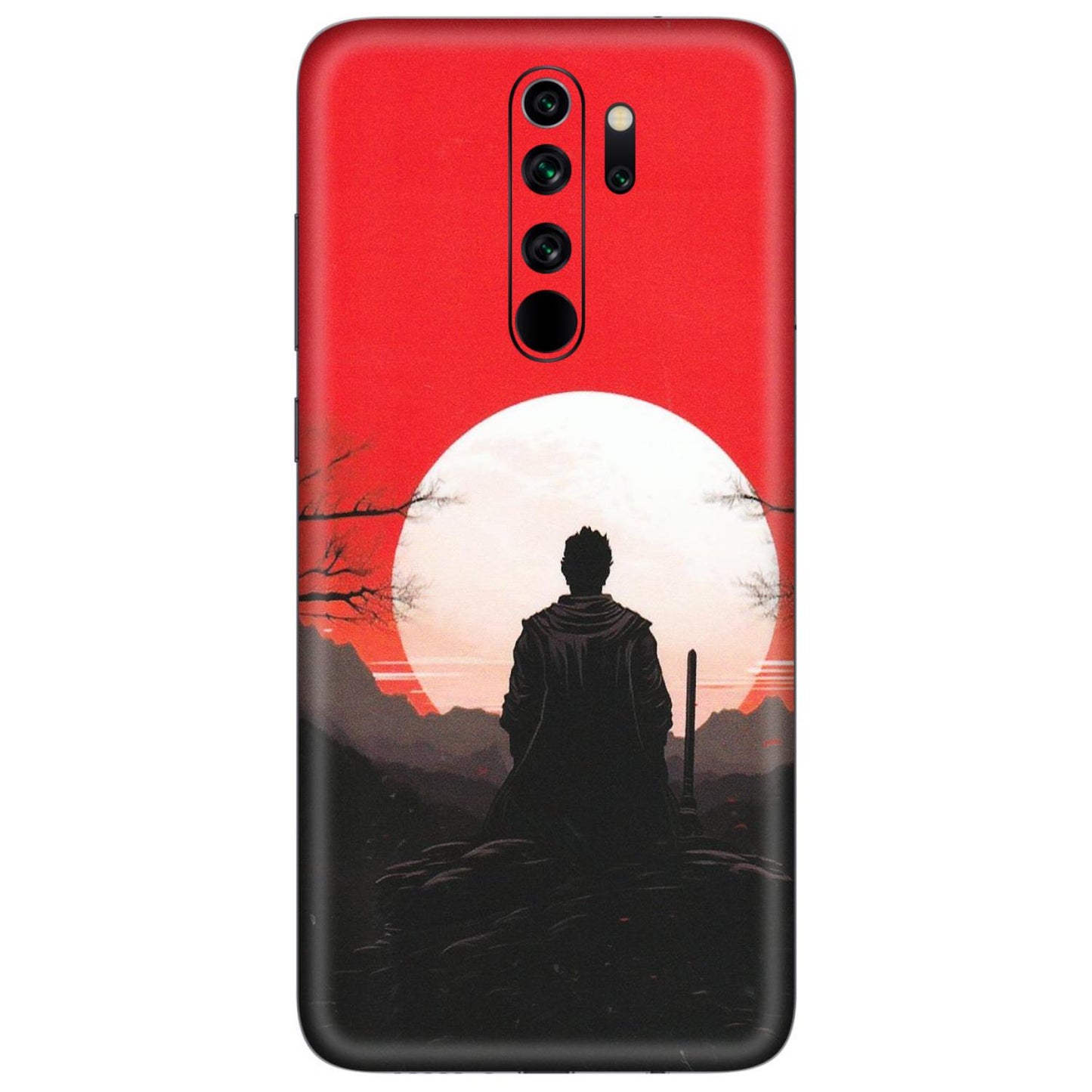 Xiaomi Redmi Phone Skins (All Models) - Samurai Anime - Matte Finish (M-141) Redmi Note 8 Pro