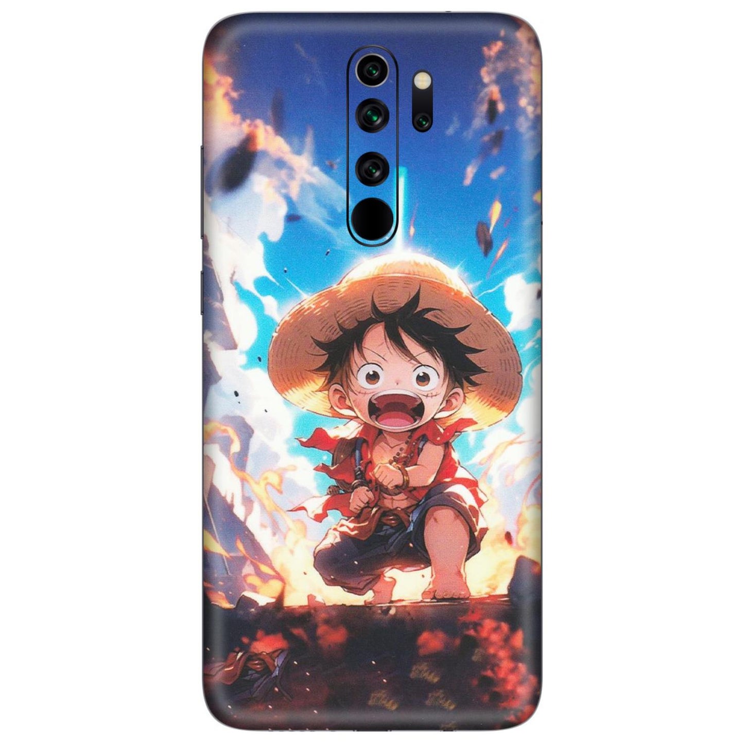 Xiaomi Redmi Phone Skins (All Models) - Toon One Piece Cute Character - Matte Finish (M-35) Redmi Note 8 Pro