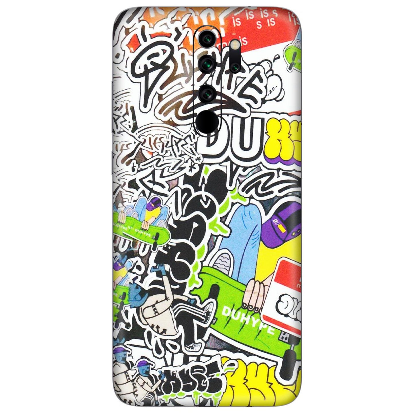 Xiaomi Redmi Phone Skins (All Models) - Dope Graffiti - Matte Finish (M-61) Redmi Note 8 Pro
