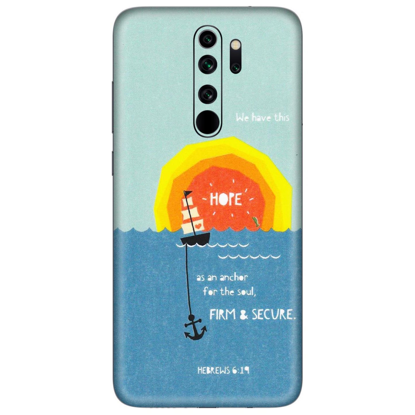 Xiaomi Redmi Phone Skins (All Models) - A Beautiful Sunset of Hope - Matte Finish (M-75) Redmi Note 8 Pro