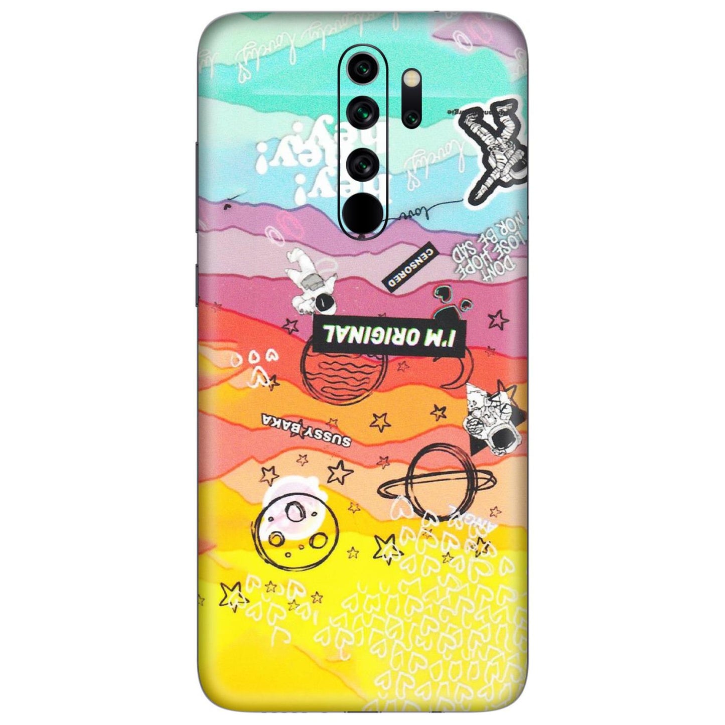 Xiaomi Redmi Phone Skins (All Models) - The Original Astronaut - Matte Finish (M-79) Redmi Note 8 Pro