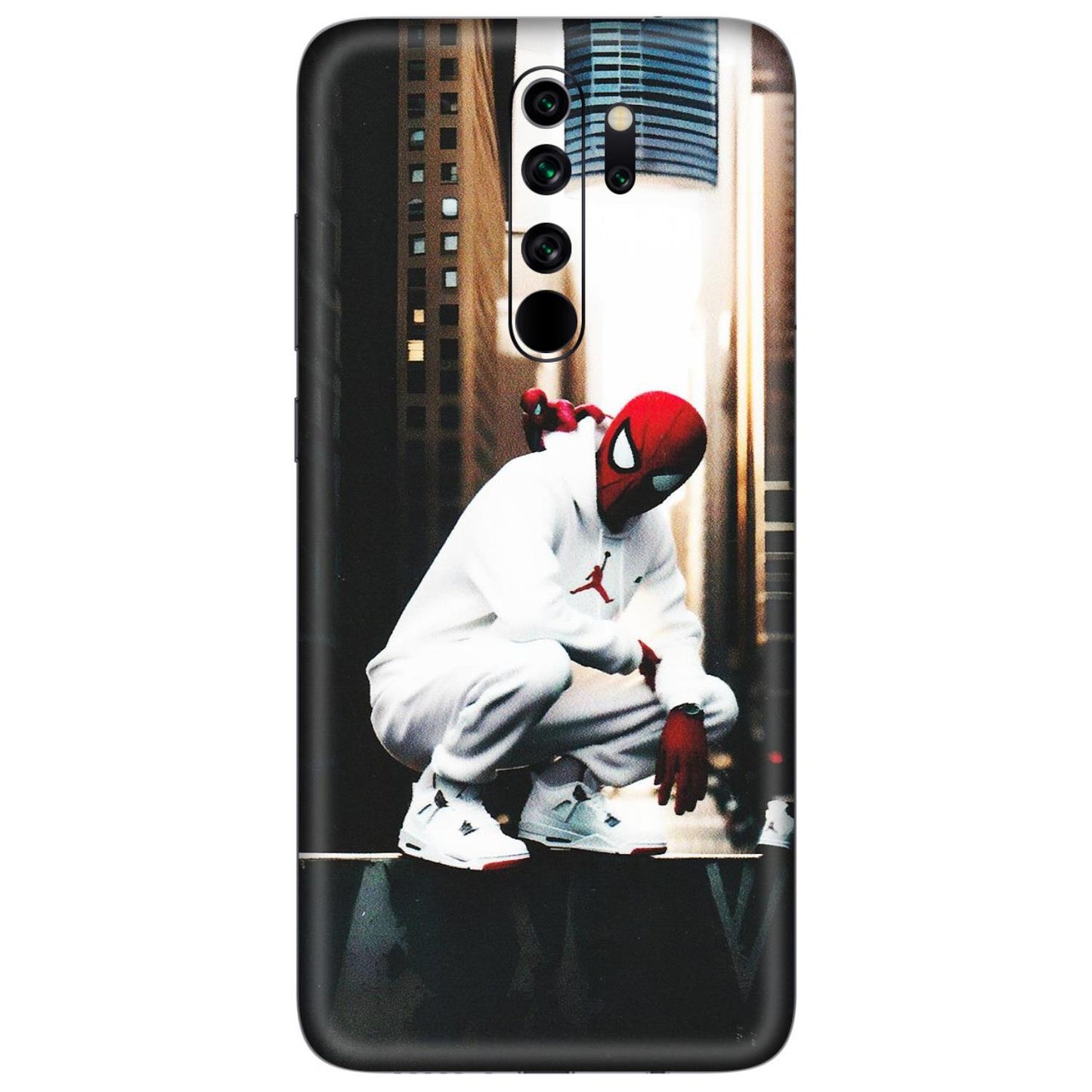 Xiaomi Redmi Phone Skins (All Models) - Sportsman Spider Man - Matte Finish (M-94) Redmi Note 8 Pro