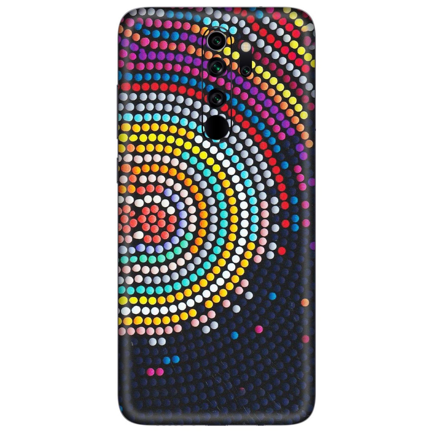 Xiaomi Redmi Phone Skins (All Models) - Rainbow Dot Mandala - Matte Finish (M-97) Redmi Note 8 Pro